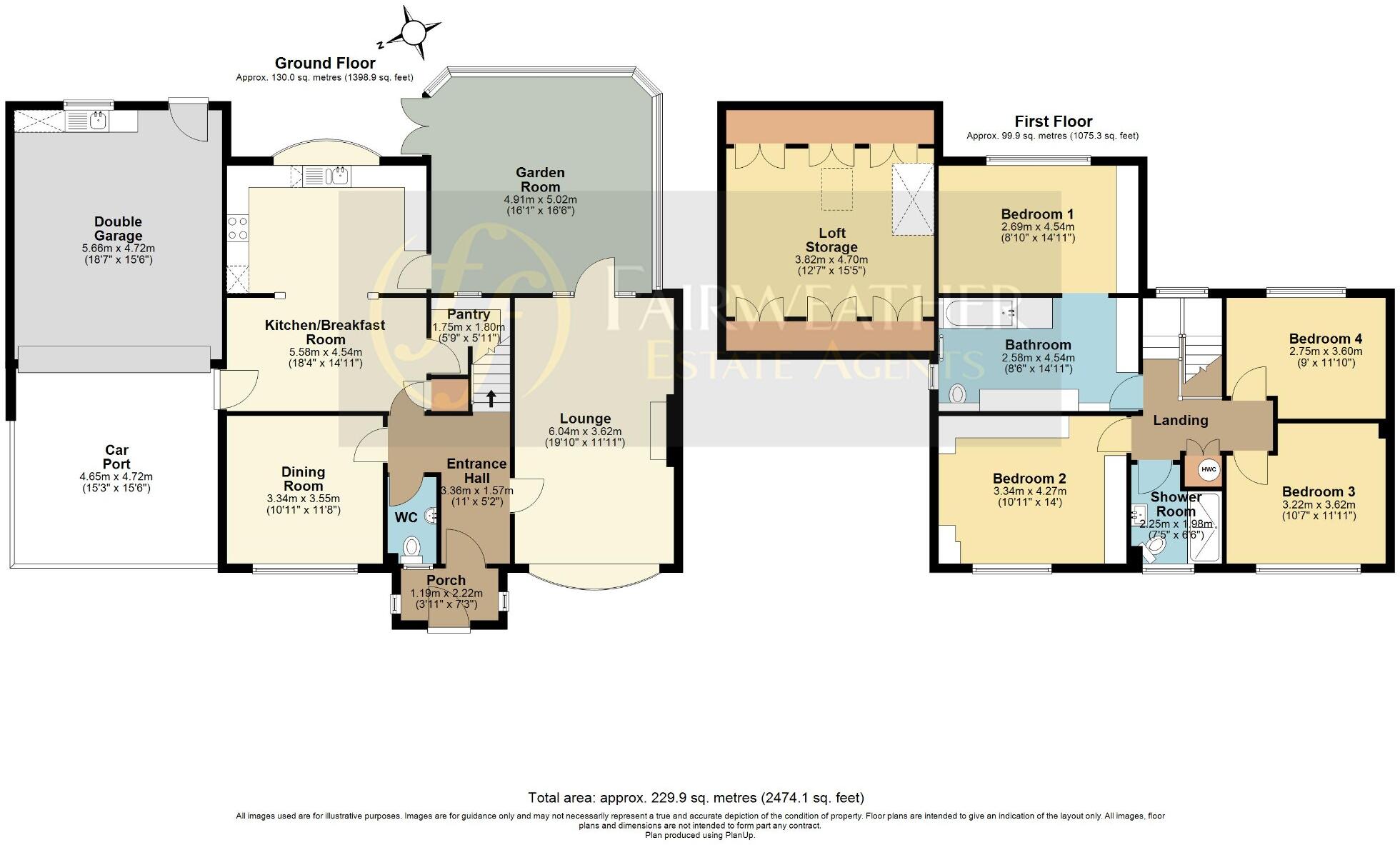 Rowan Way, Boston, Lincolnshire, PE21 9DH floorplan