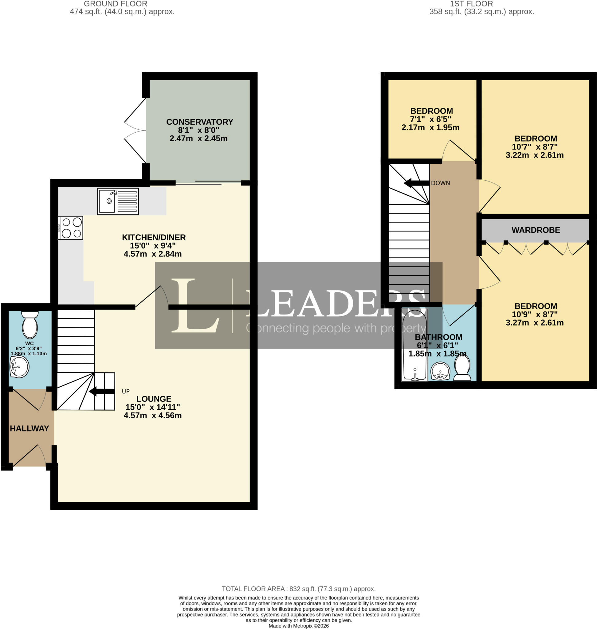 Byron Walk, Nantwich, Cheshire floorplan