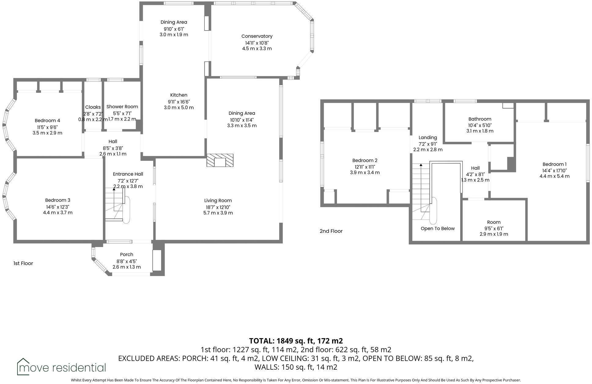Downham Green, Liverpool, L25 floorplan