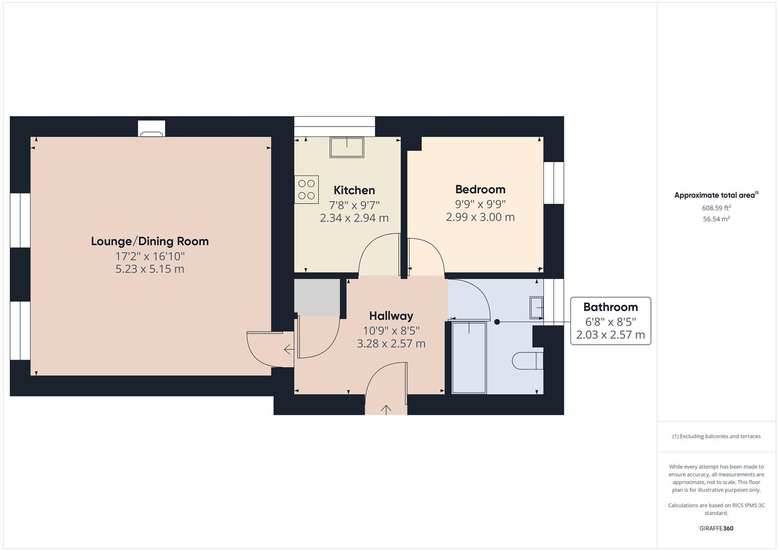 Lax Lane, Bewdley floorplan