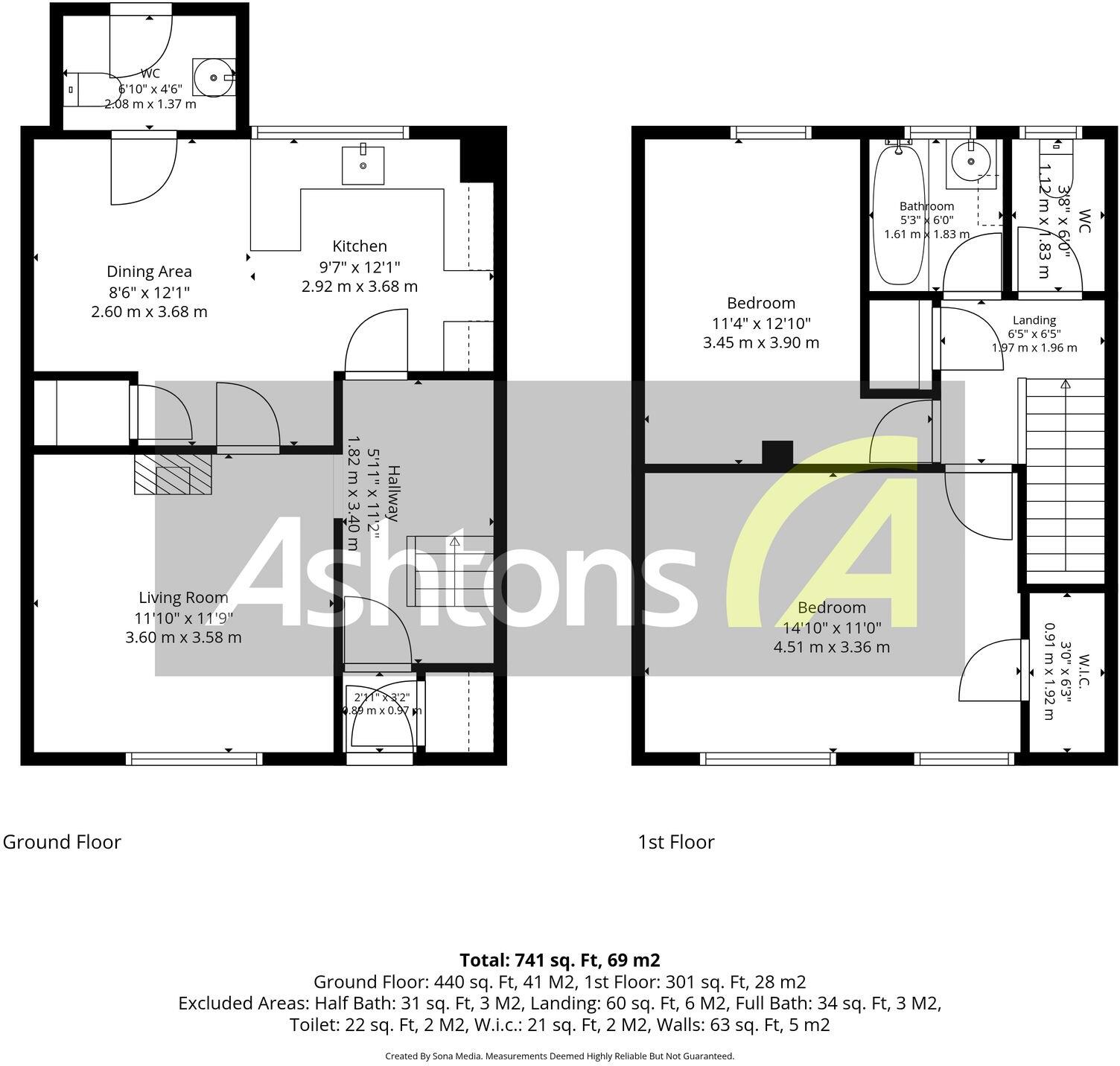 Foxcote, Widnes, WA8 floorplan