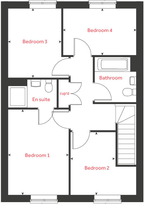 Bennetts Rd, 
Keresley, 
Coventry, 
CV7 8QD floorplan