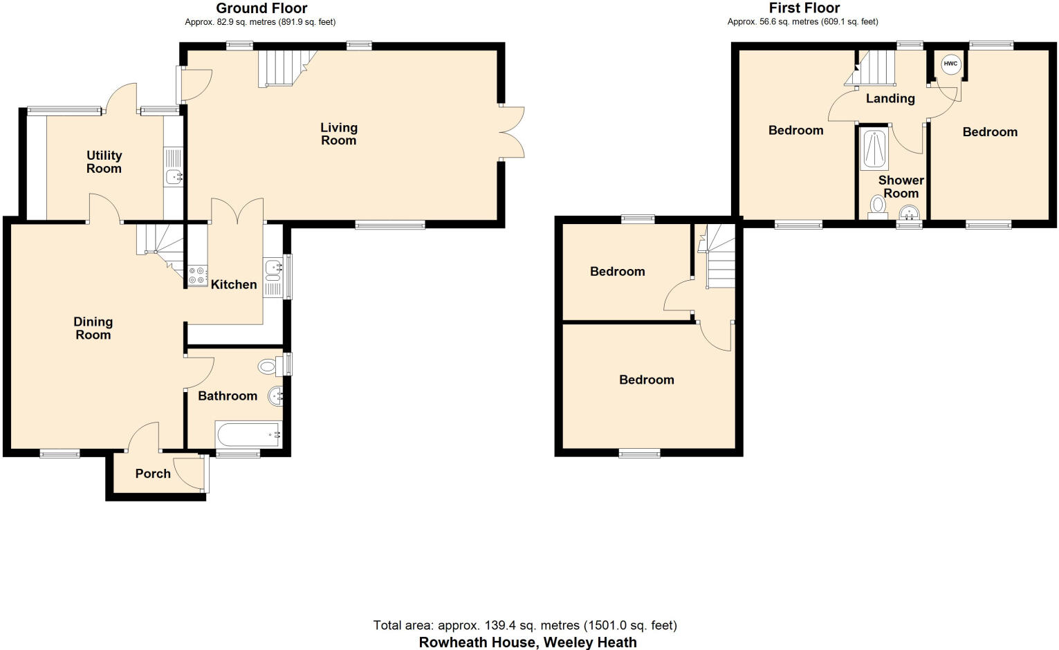 Row Heath House, Rectory Road, CO16 floorplan