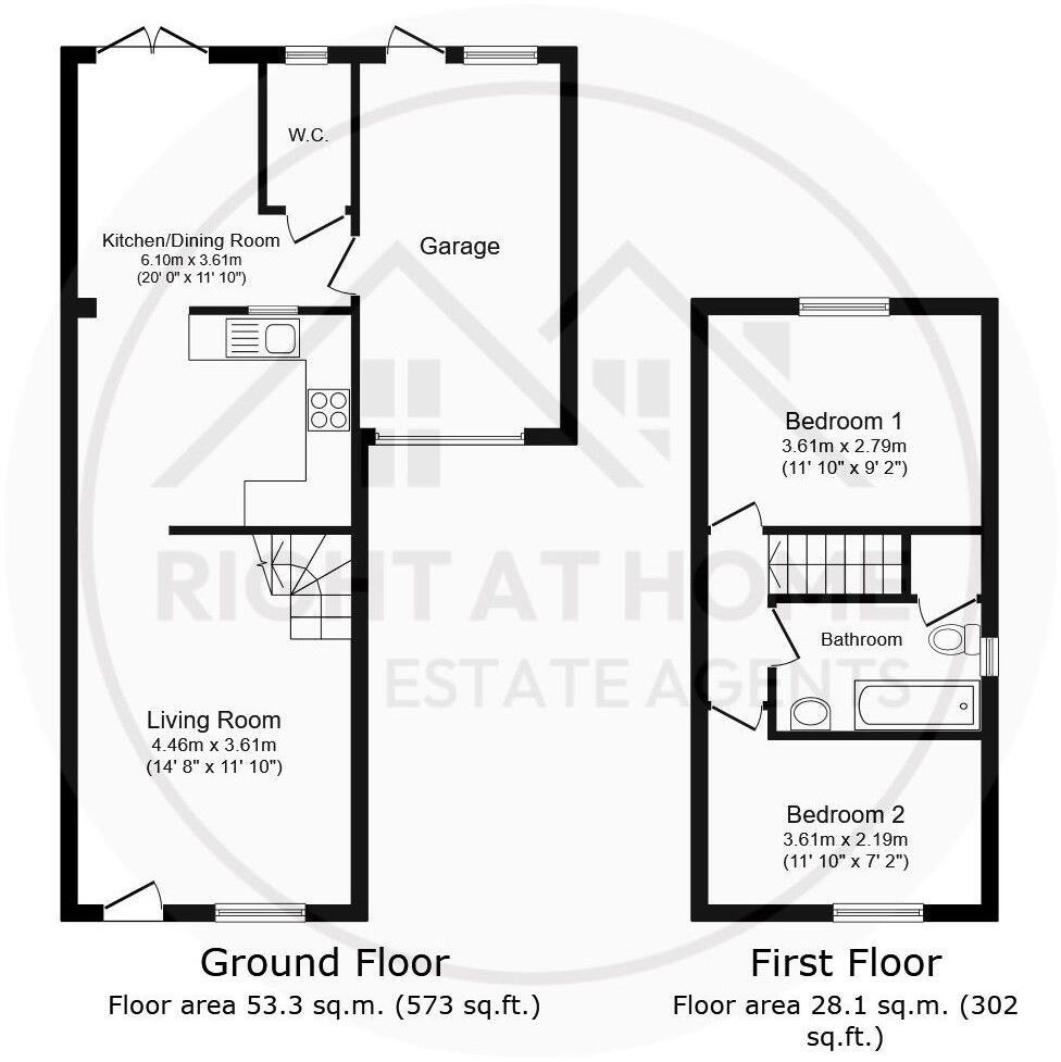 Rews Meadow, Exeter EX1 3QJ floorplan