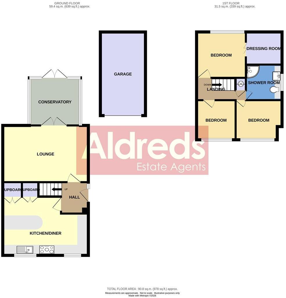 Marlborough Green Crescent, Martham, Great Yarmouth floorplan
