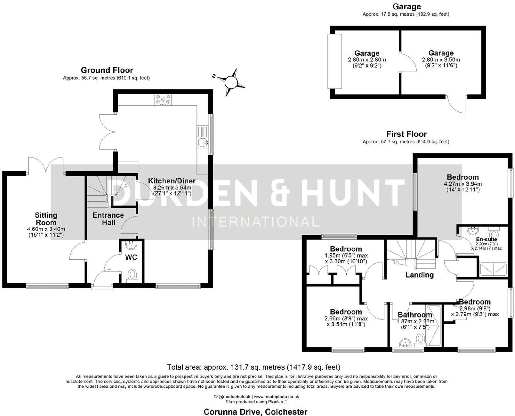 Corunna Drive, Colchester, CO2 floorplan