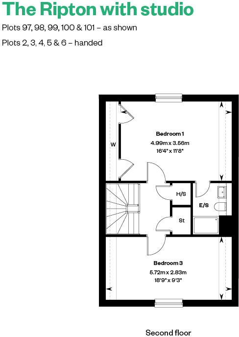 Netherhall Gardens, Cambridge floorplan