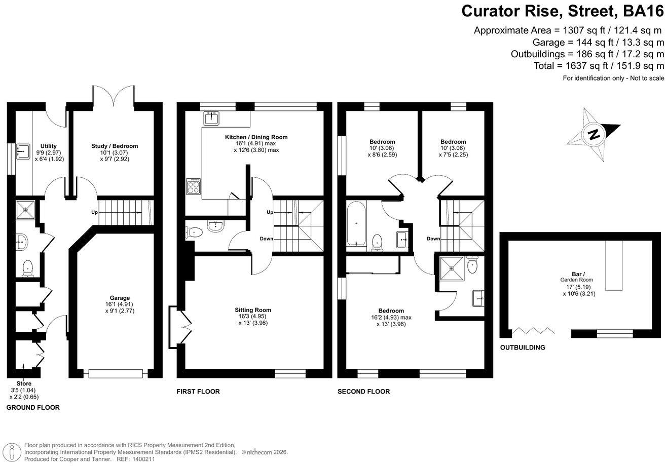 Curator Rise, Street, BA16 floorplan