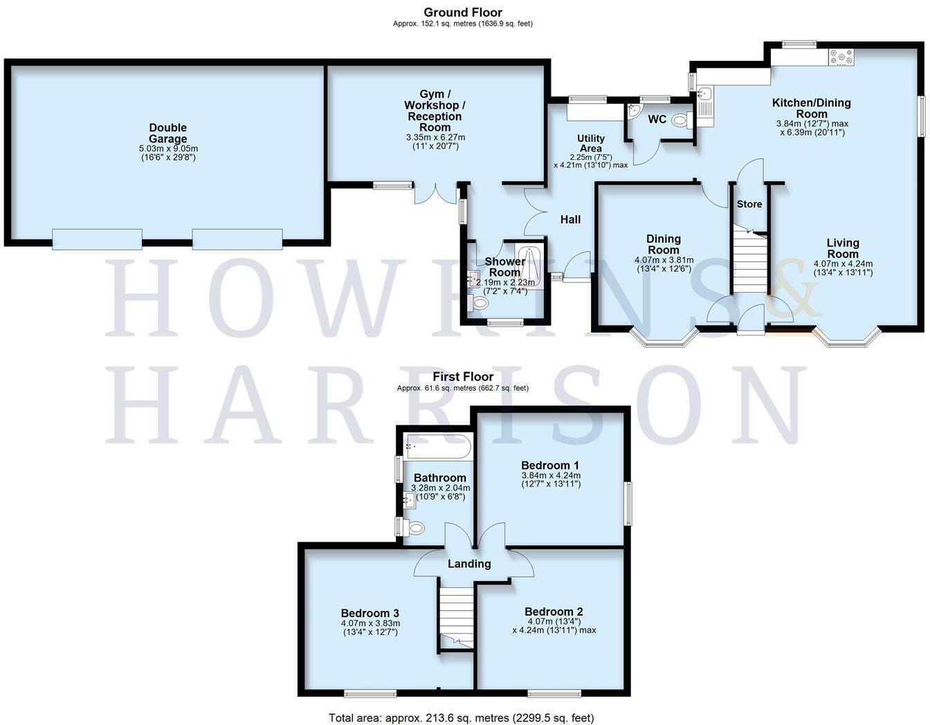 York Close, Measham, DE12 floorplan