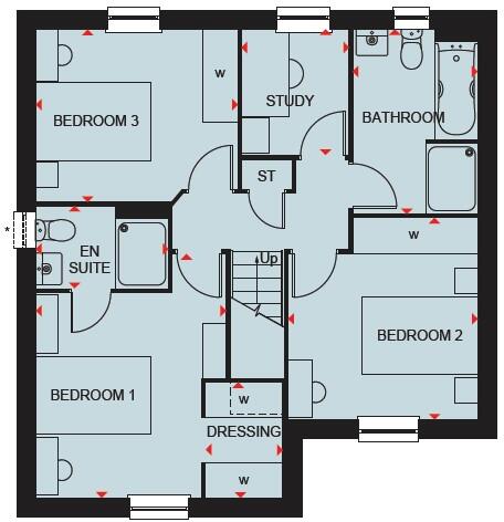 Southern Cross,
Wixams,
MK42 6AW floorplan