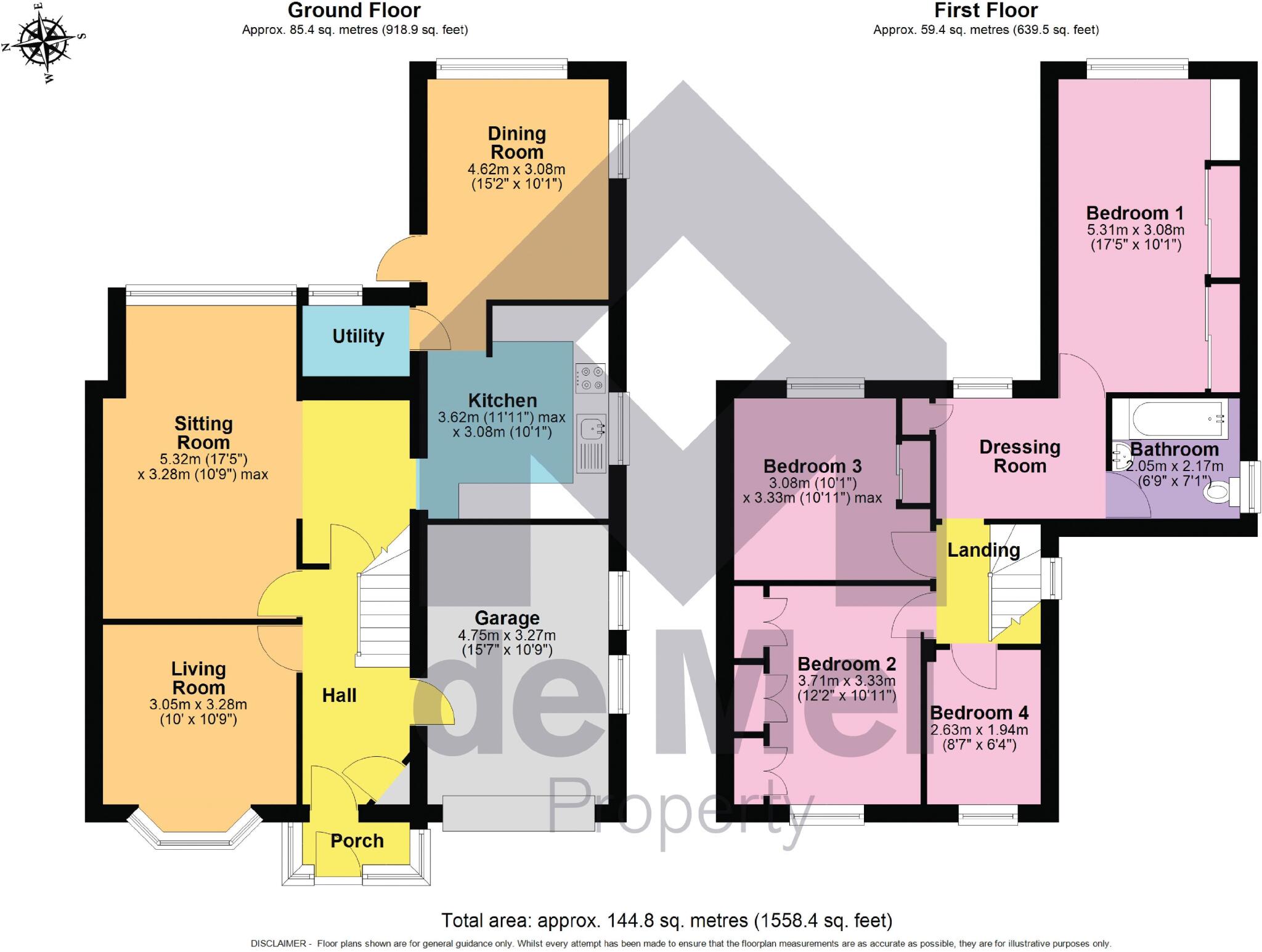 Meadoway, Bishops Cleeve, Cheltenham, GL52 floorplan