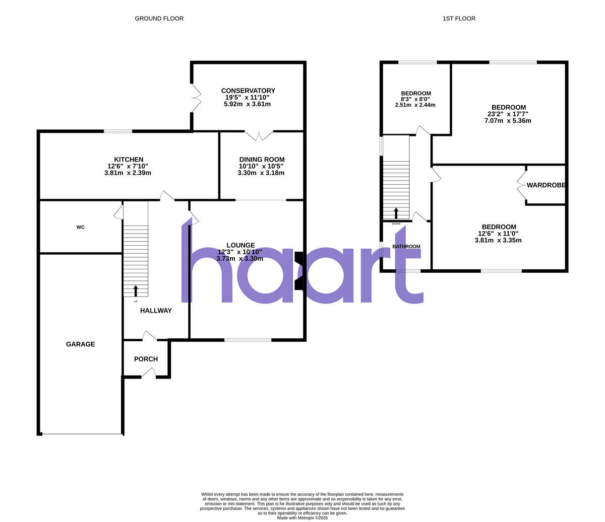 Pines Road, Chelmsford floorplan
