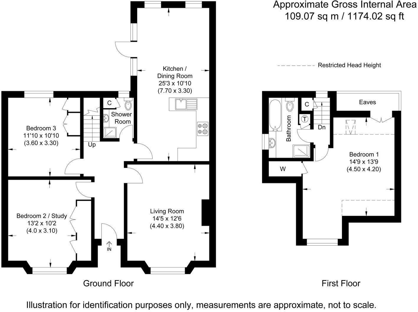 Russell Road, Newbury, RG14 5JY floorplan