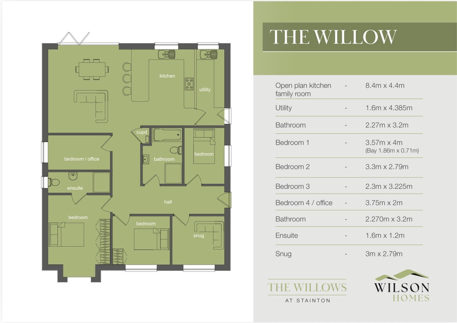 Strait Lane, Stainton floorplan