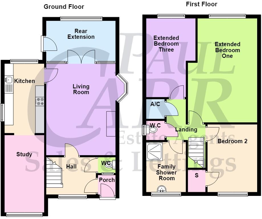 Waverley Avenue, Great Barr, Birmingham B43 7PR floorplan