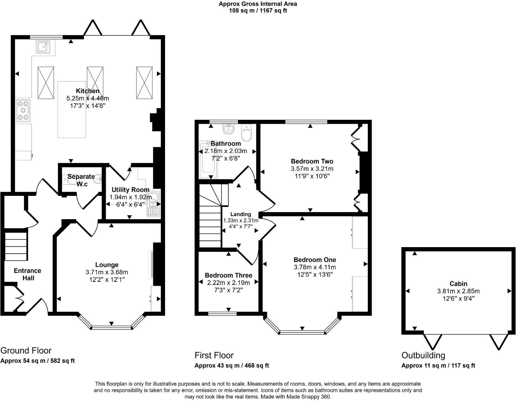 Rowan Avenue, Hove, East Sussex, BN3 floorplan