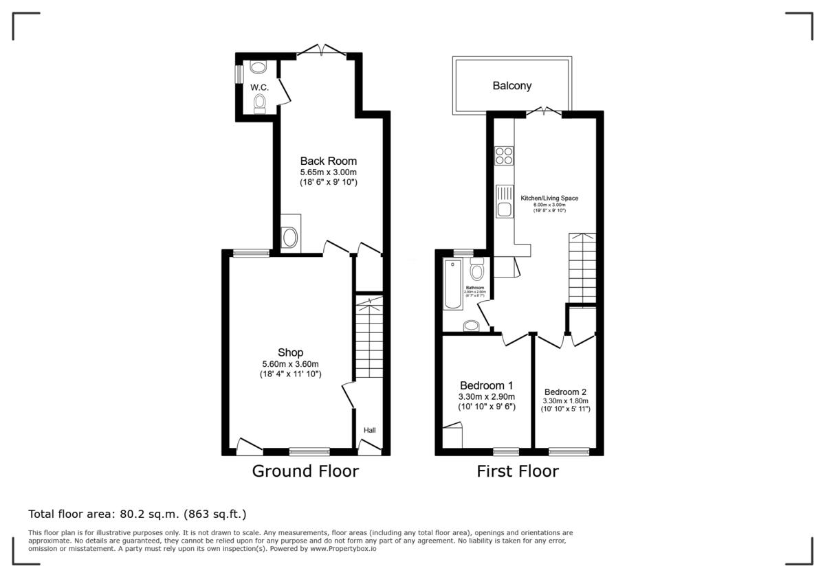 High Street, Menai Bridge, LL59 floorplan