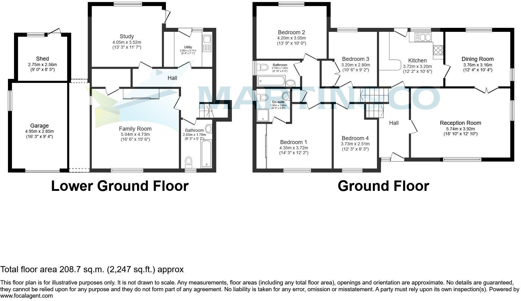 Onslow Crescent, Woking floorplan