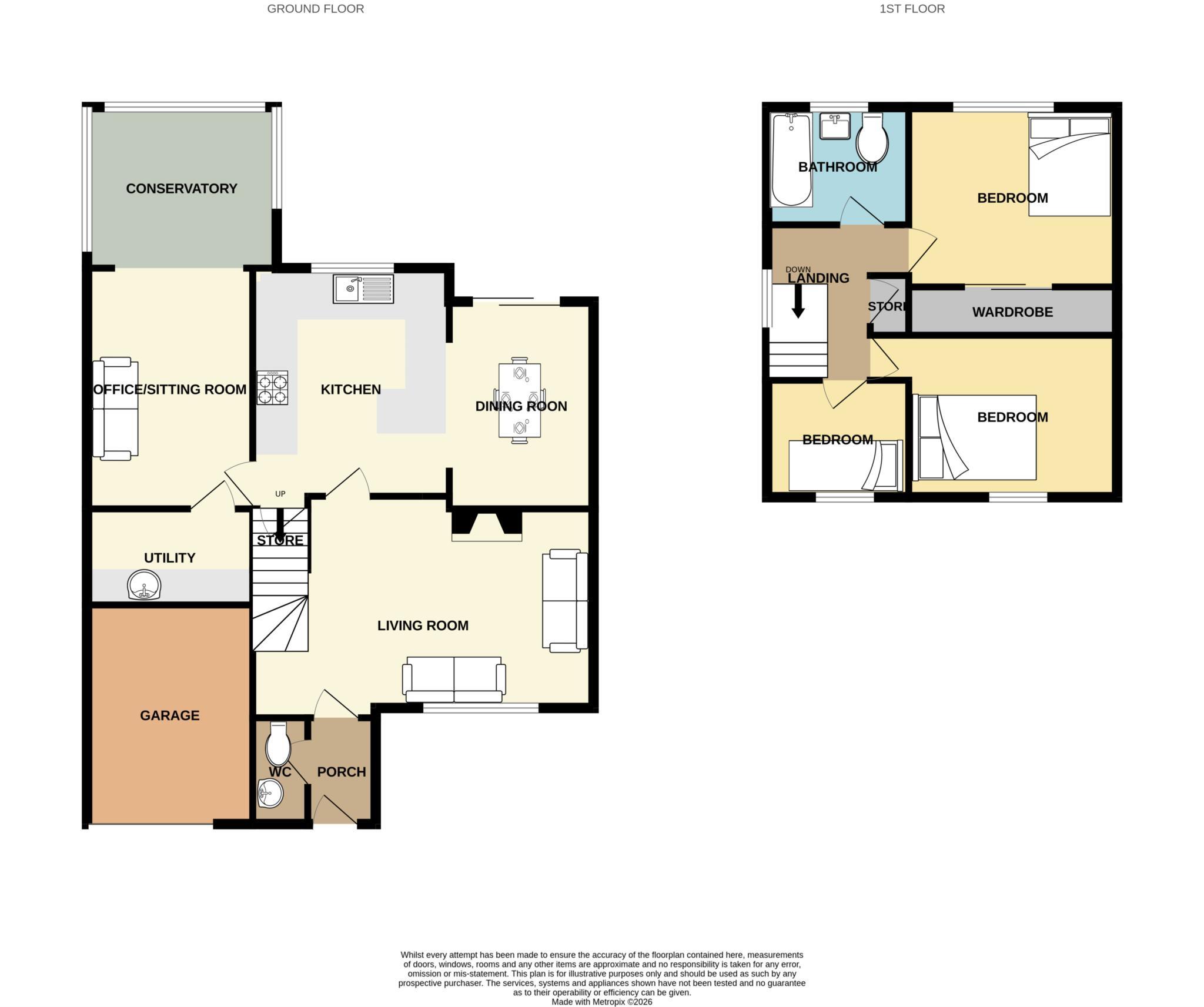 Plymyard Avenue, Bromborough floorplan