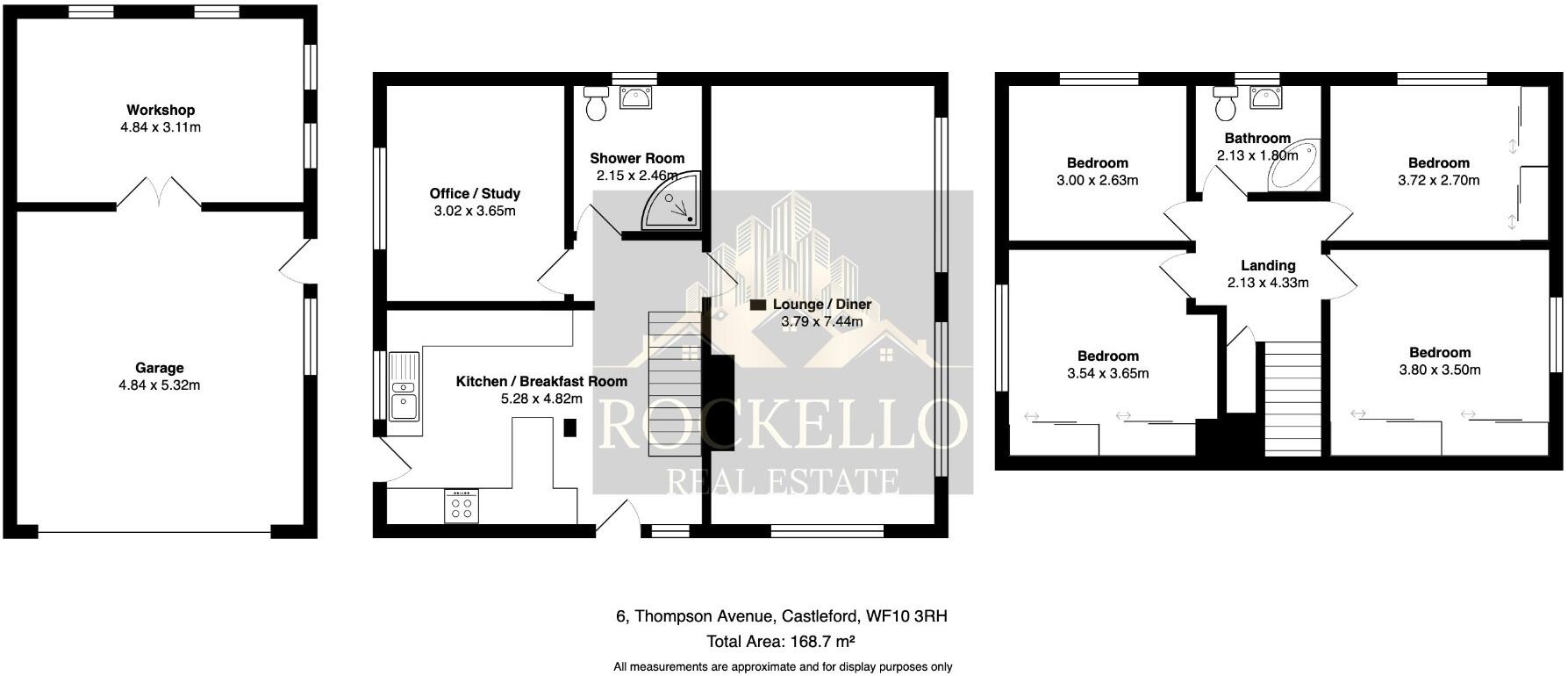 Thompson Avenue, Castleford, West Yorkshire, WF10 floorplan