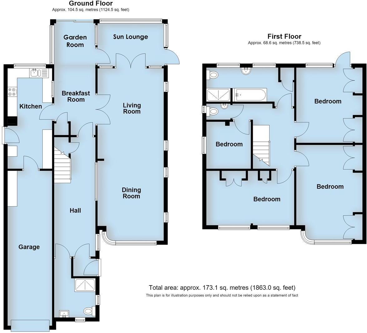 Landor Road, Whitnash, Leamington Spa floorplan