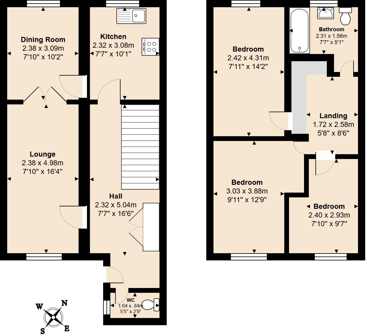 10, Selwood Flats floorplan