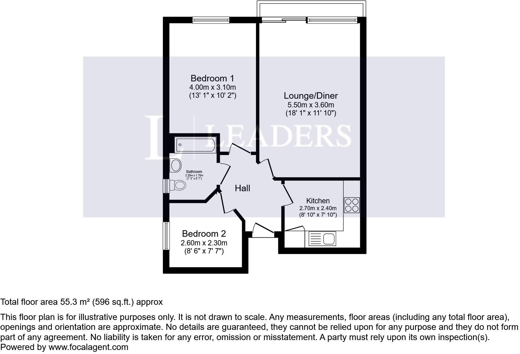 Bosun Court, High Street, Portsmouth, PO6 floorplan