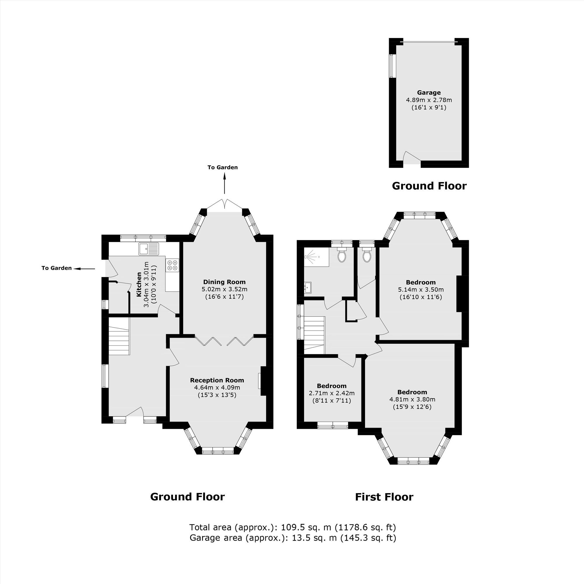 Corringway, Ealing floorplan