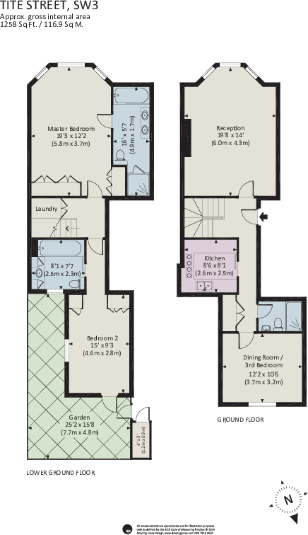 Tite Street, London, SW3 floorplan