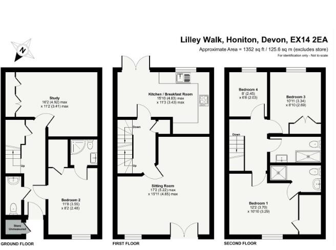 Lilley Walk, Honiton floorplan