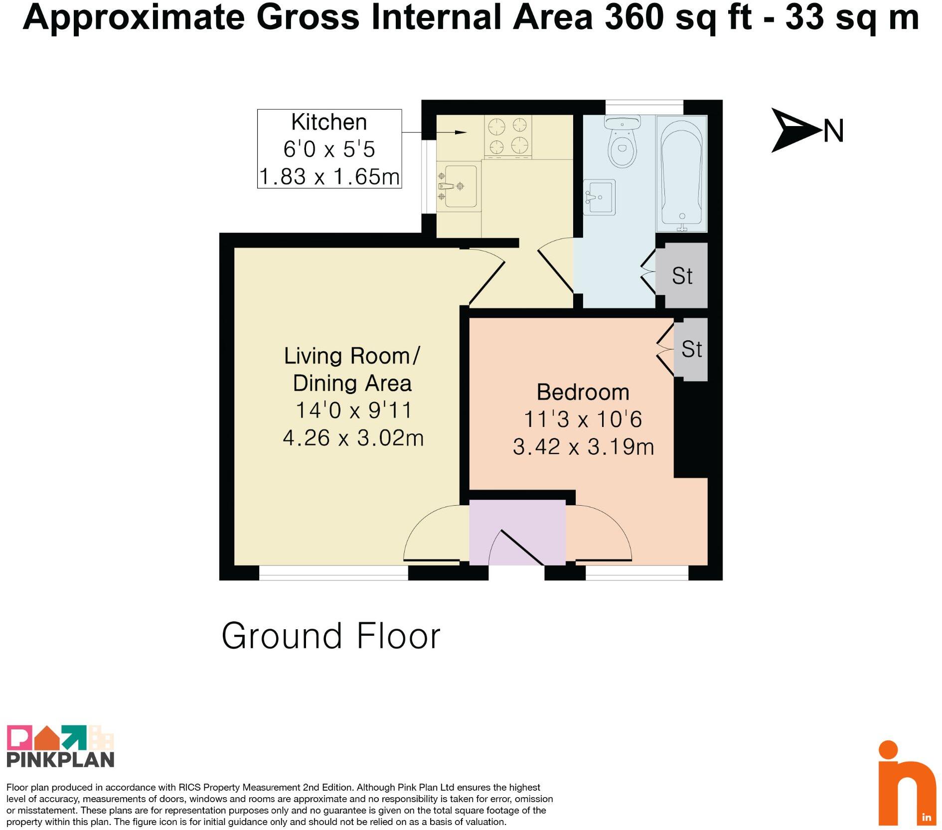 Essex Mansions, Leytonstone E11 floorplan