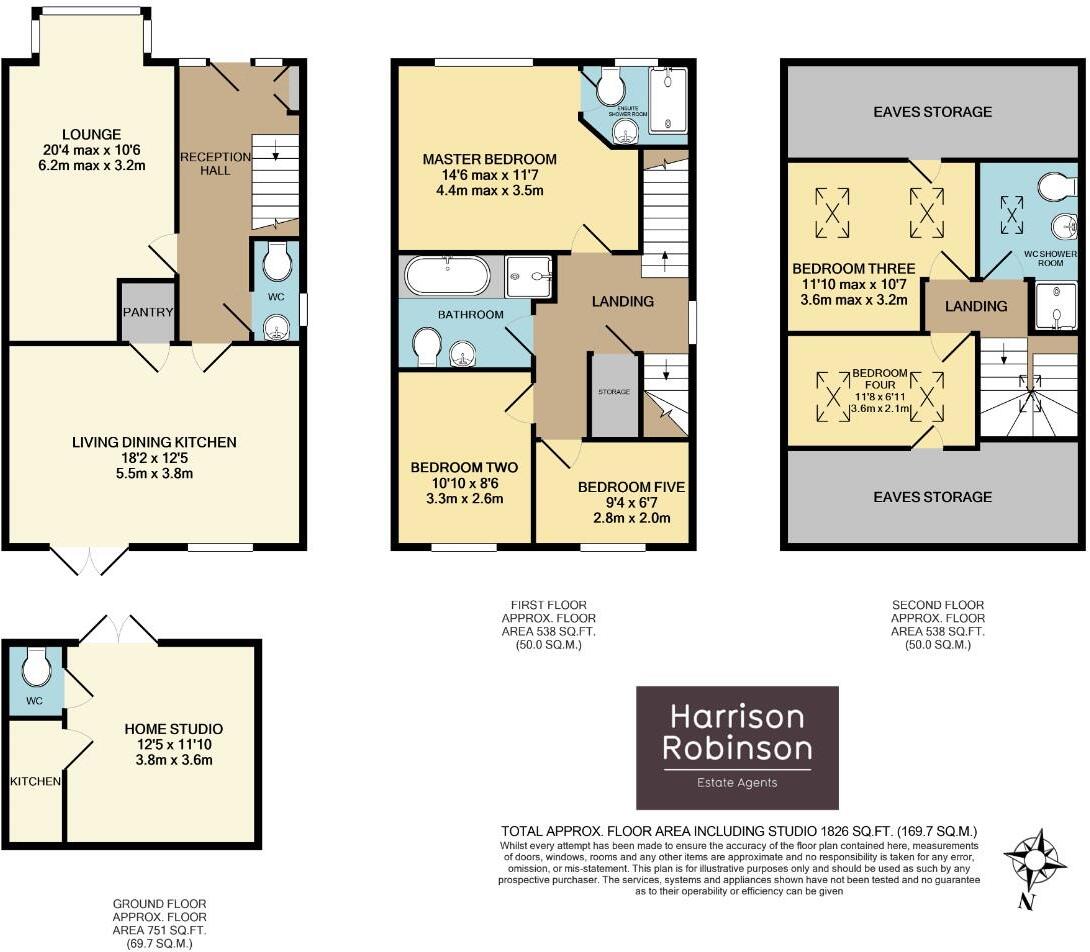 Nethermoor View, Guiseley floorplan
