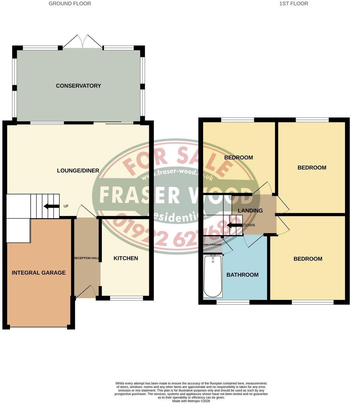 Glaisedale Grove, Willenhall, WV13 floorplan