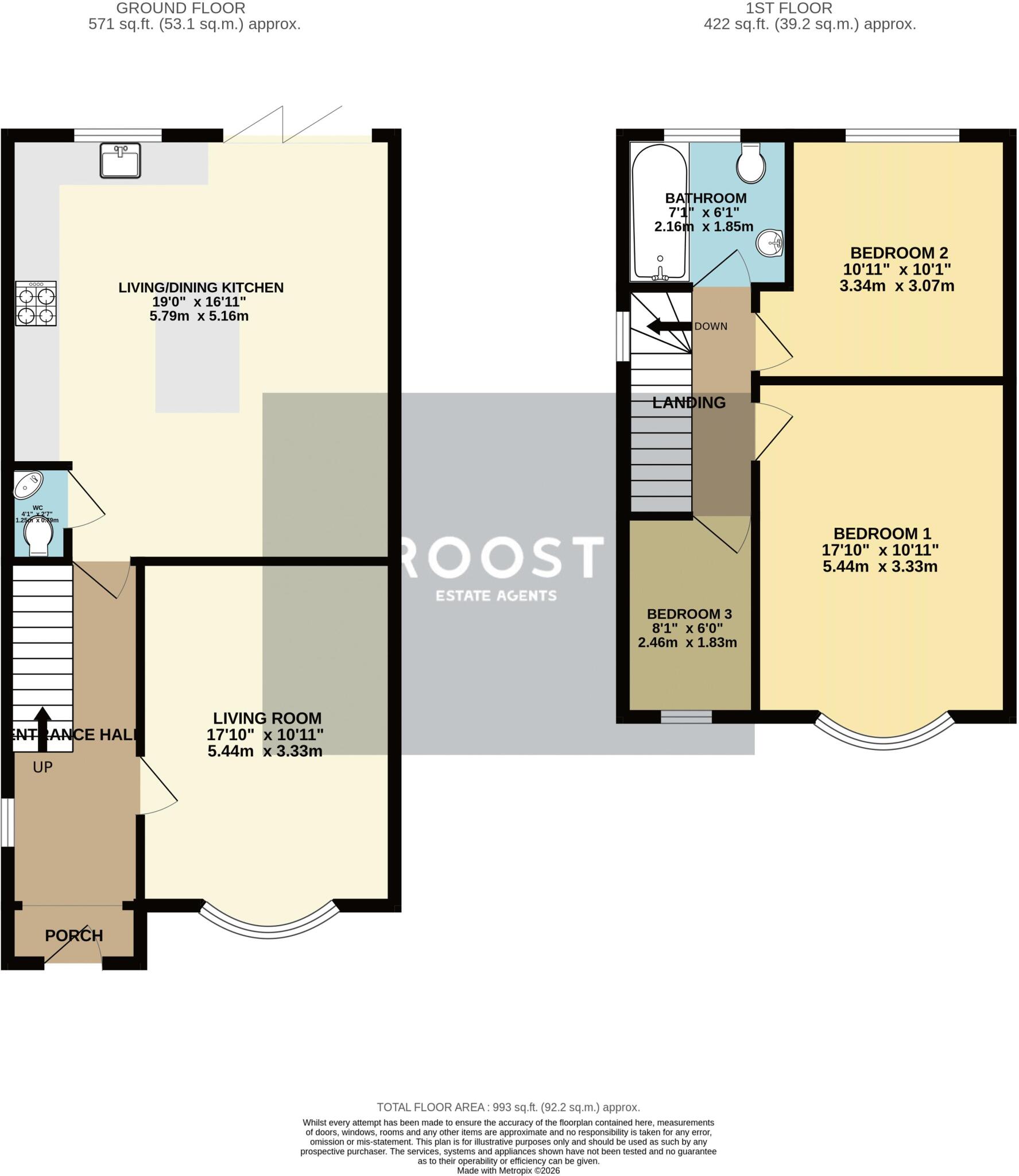 Humberston Road, Cleethorpes floorplan