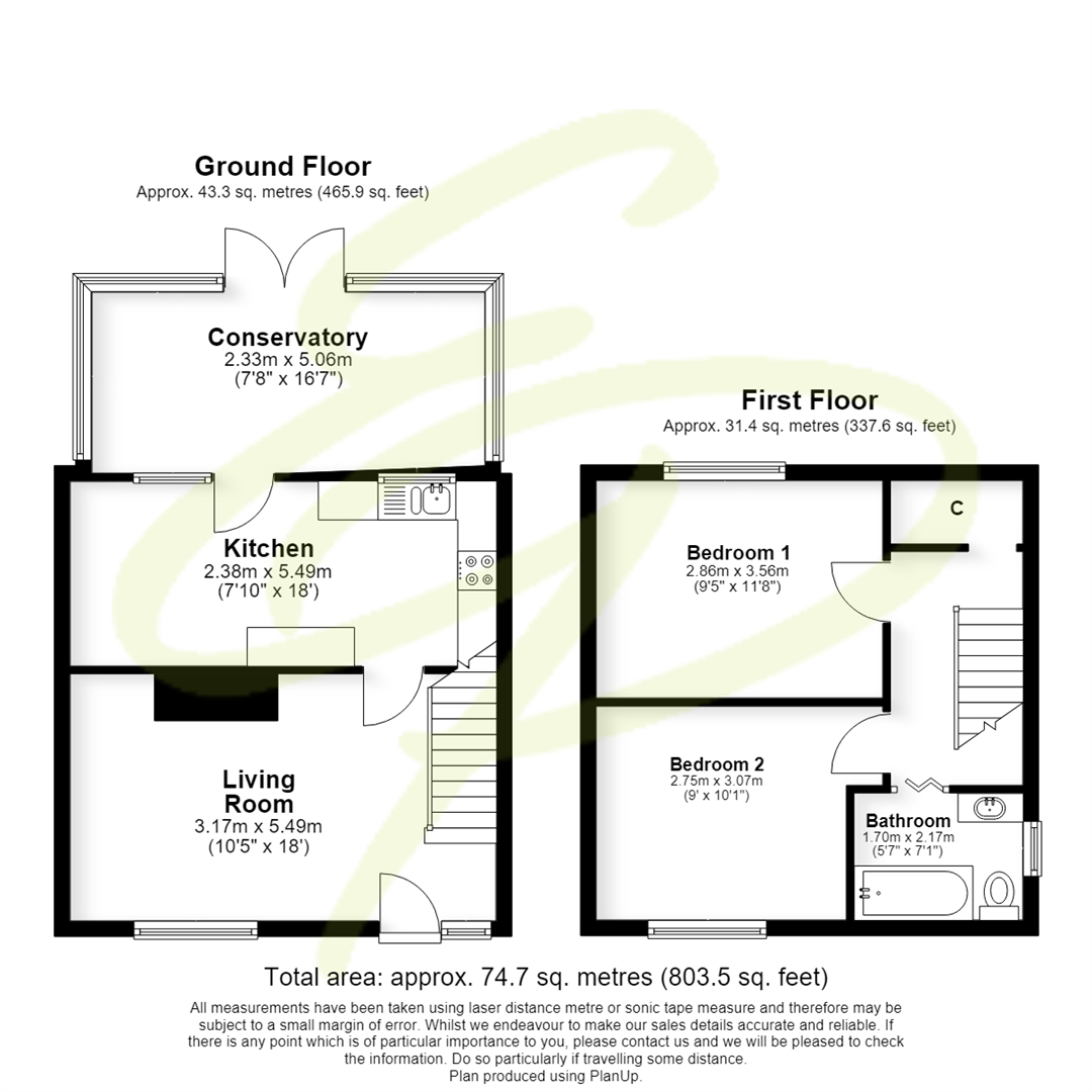 Buckle Court, Selby floorplan