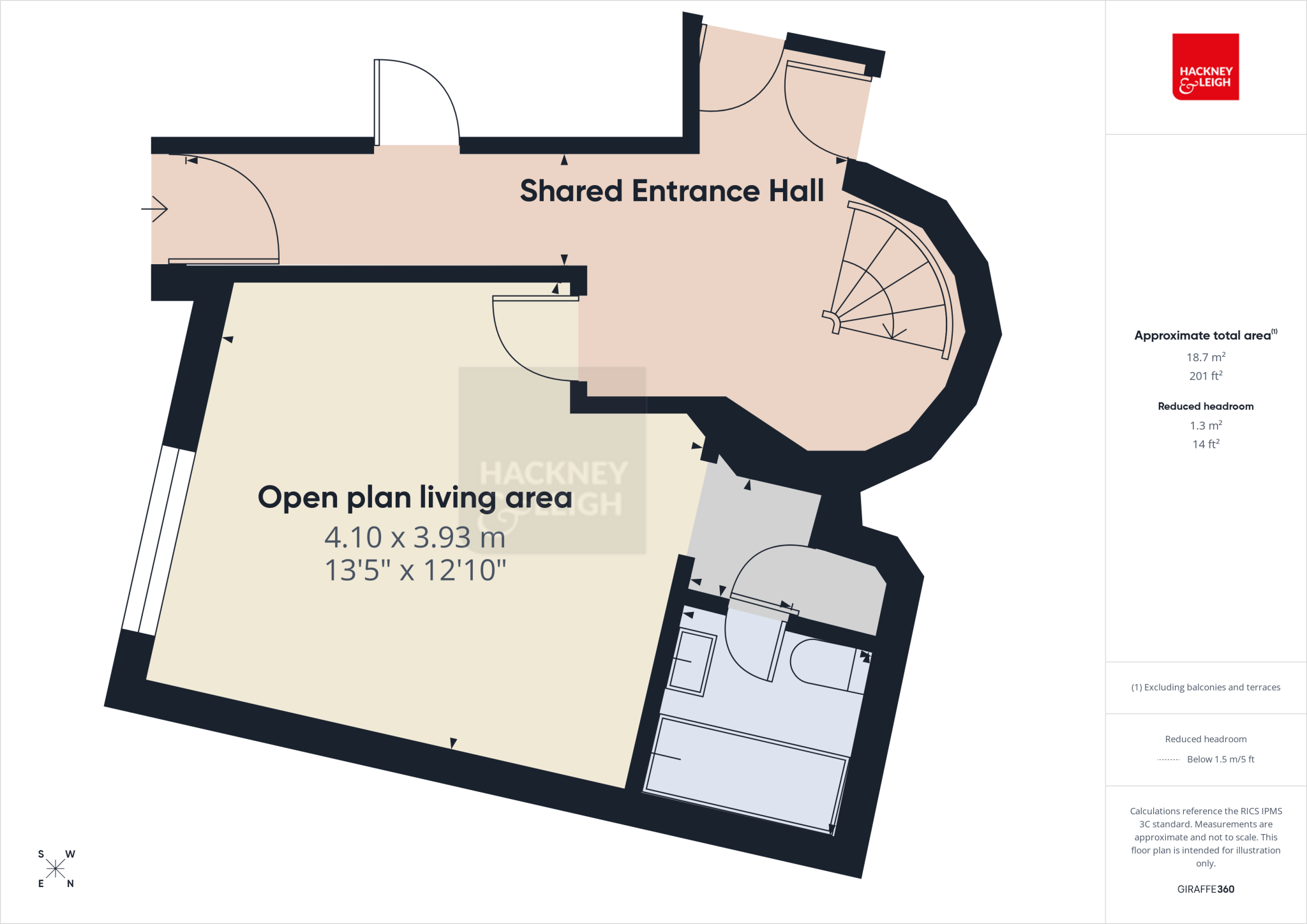Stable Nest, 1 The Stables, Bank Road, Bowness-on-Windermere, LA23 2JW floorplan