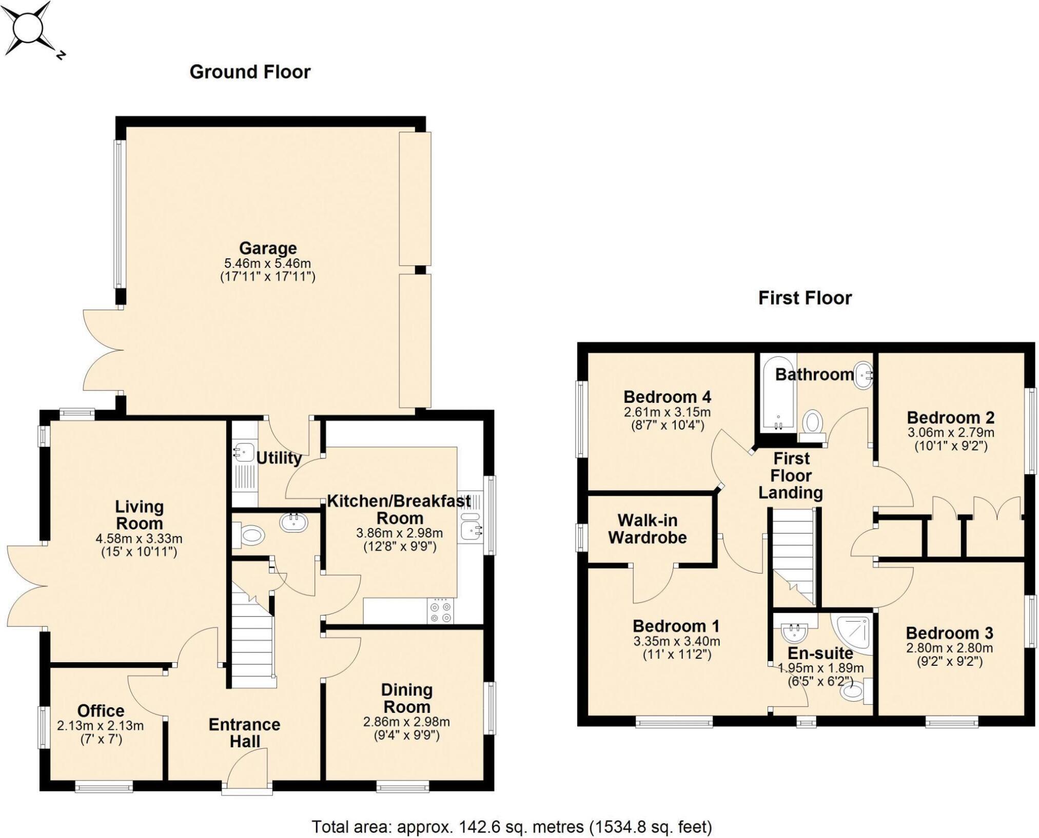 Patterson Court, Wooburn Green, HP10 floorplan
