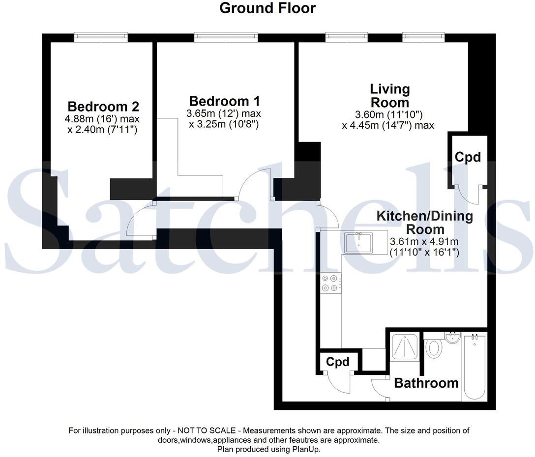 Kingsley Avenue, Fairfield, Hitchin, SG5 floorplan
