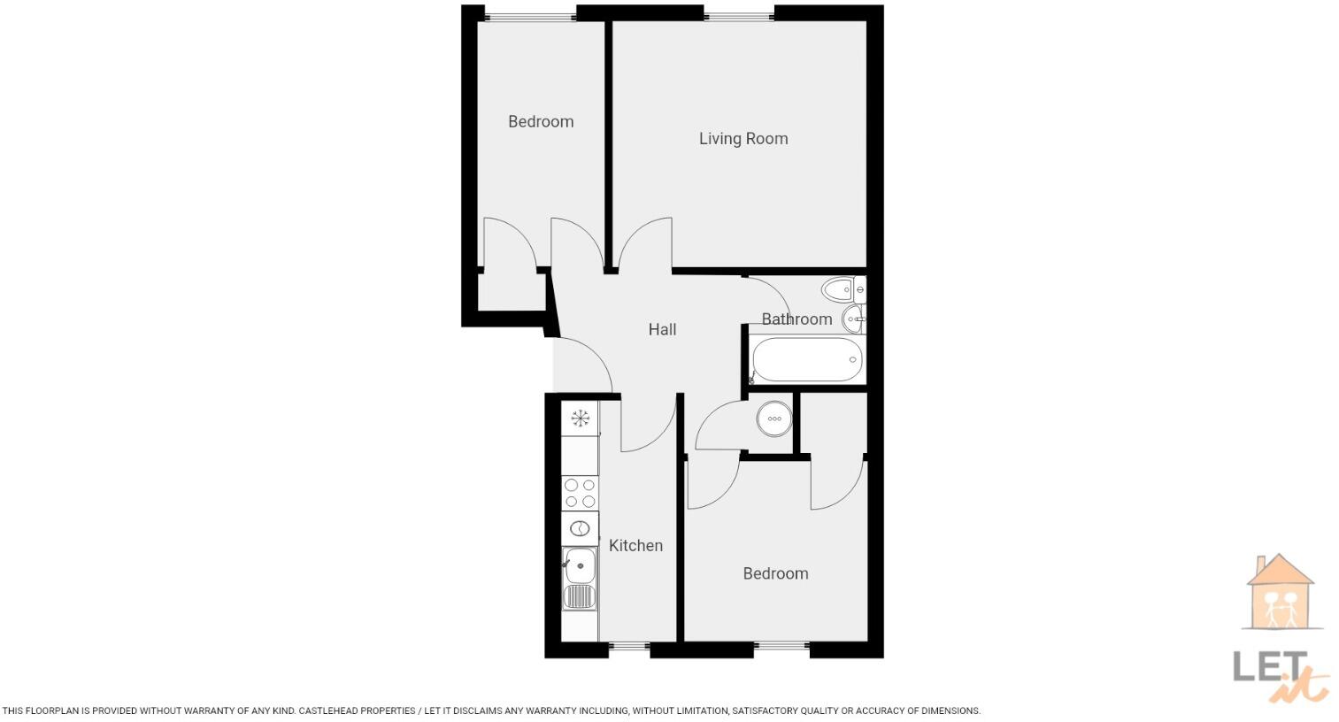 Christie Street, Paisley, PA1 floorplan