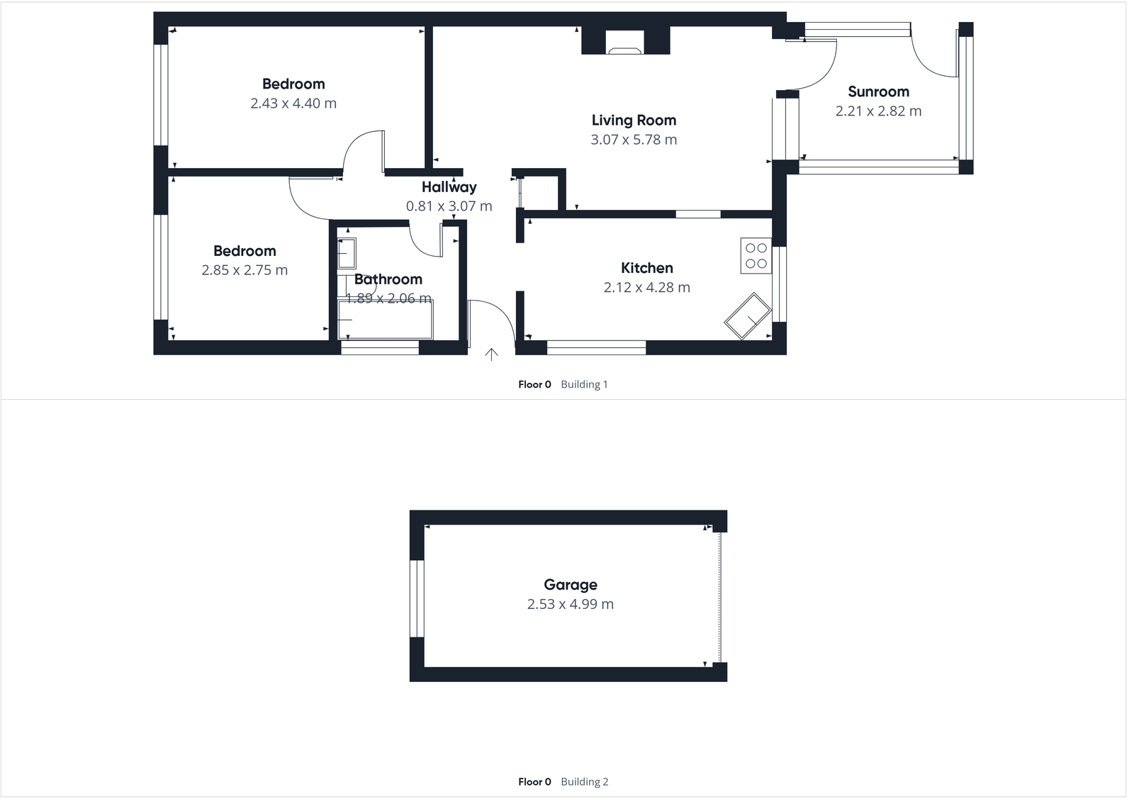 The Crescent, Mitcheldean floorplan