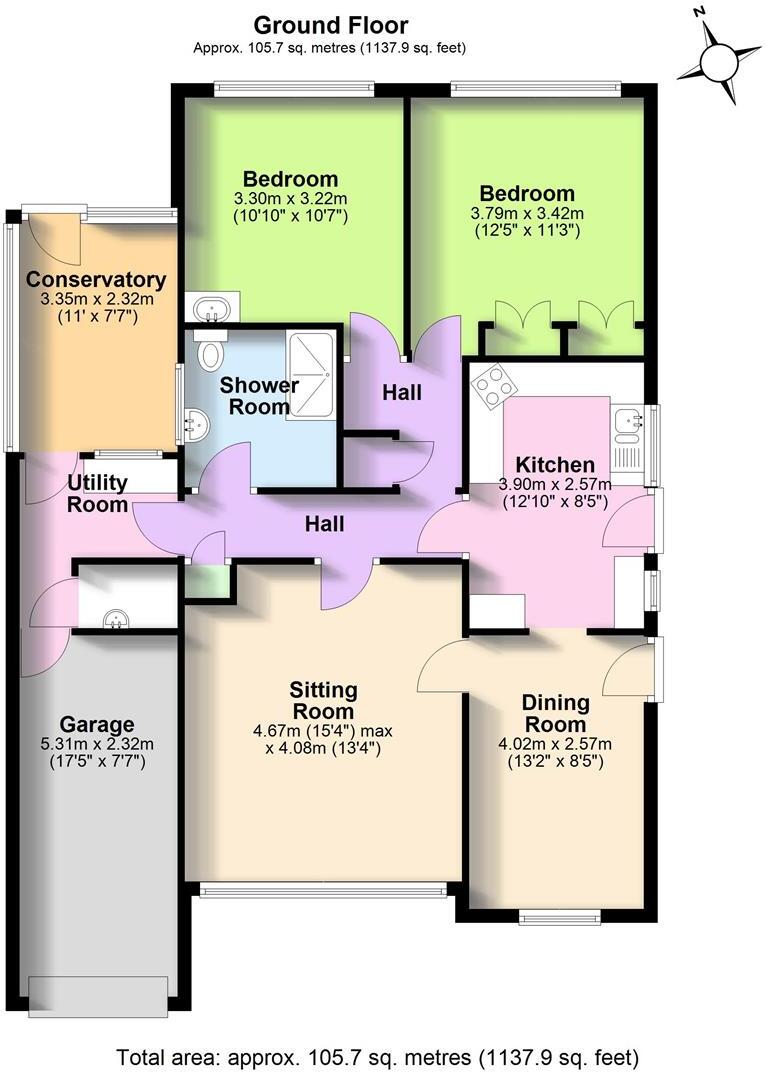 Boulters Way, Stowmarket floorplan