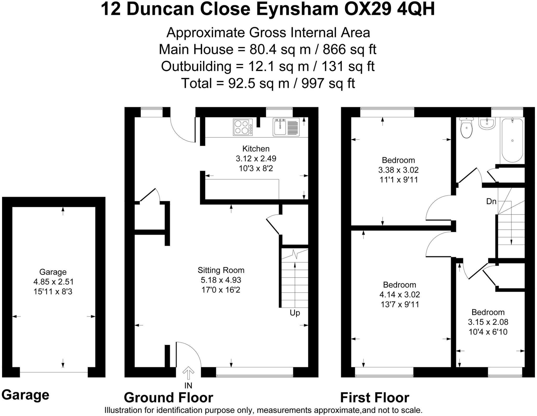 Duncan Close, Eynsham, Oxfordshire floorplan