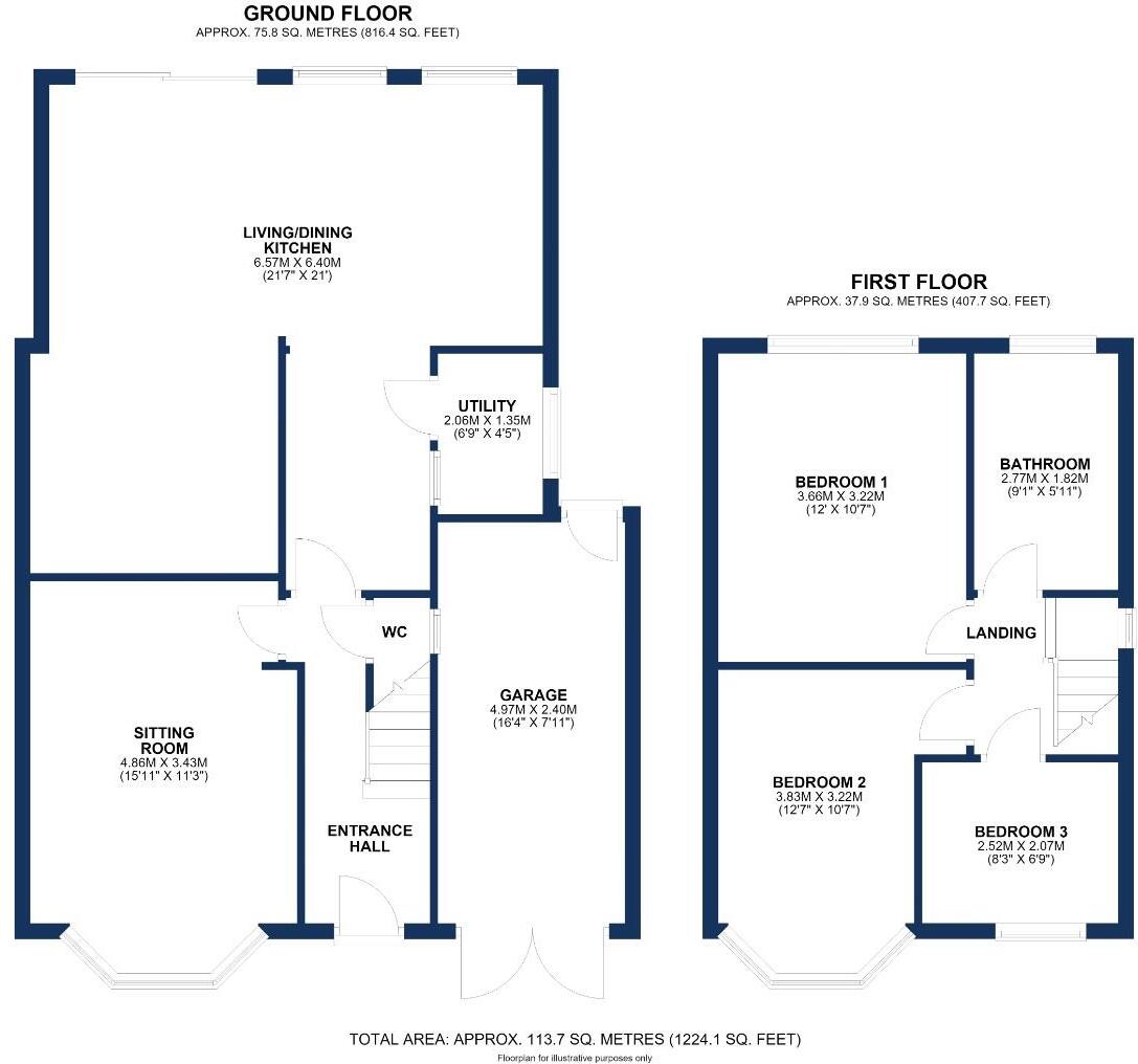 Vale Road, Timperley floorplan