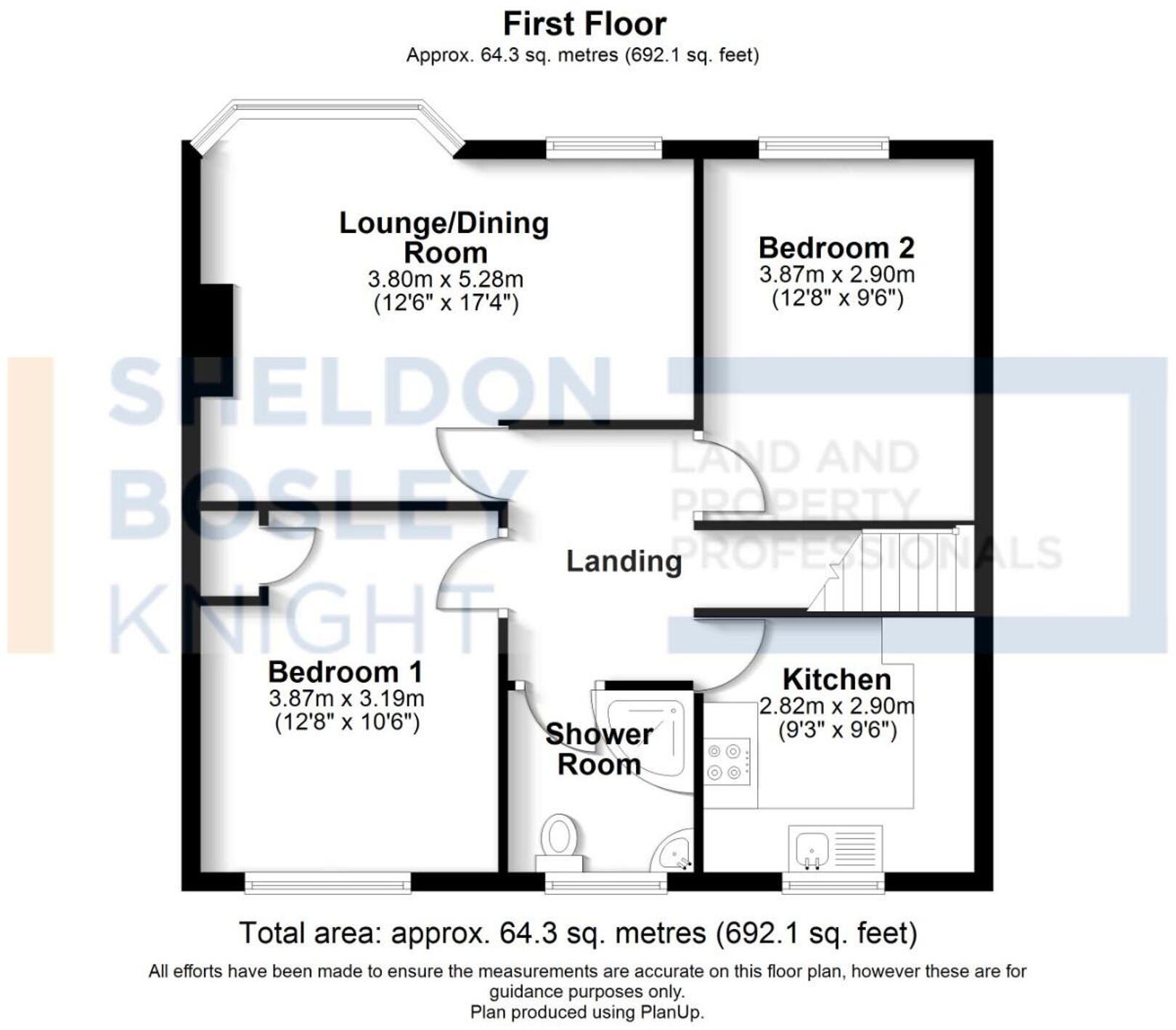 Mitchell Road, Bedworth, CV12 floorplan