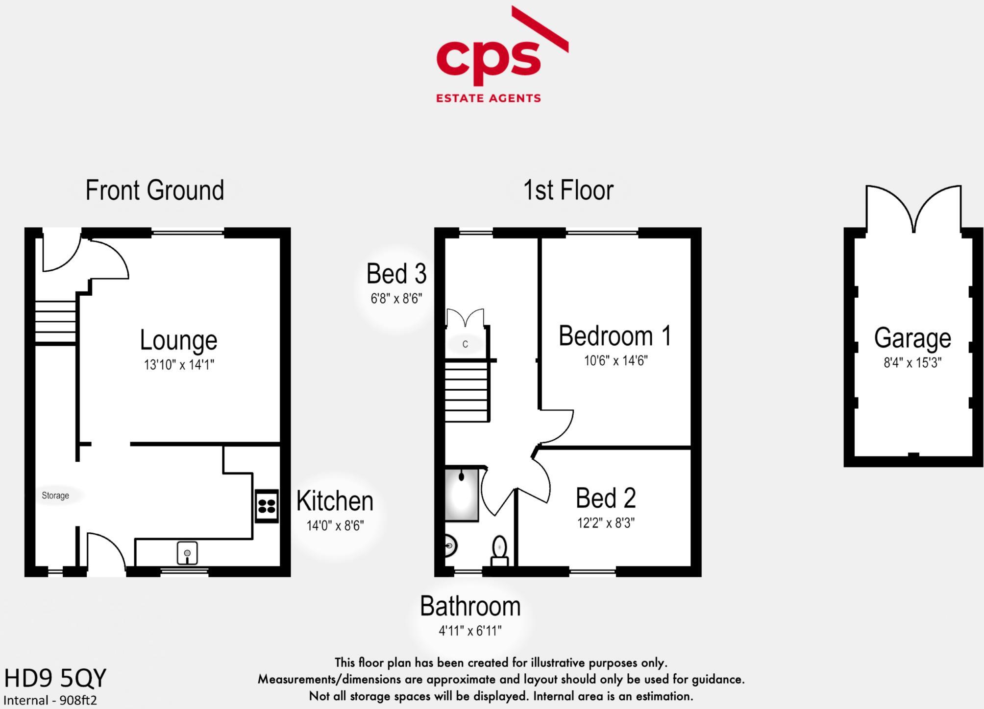 Broadlands Road, Meltham floorplan