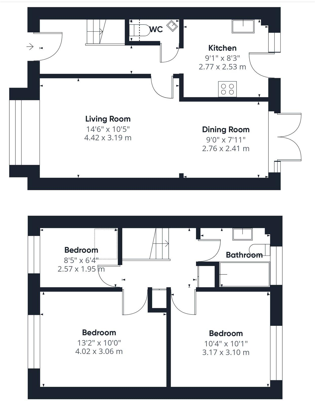 Tresillian Close, Walkford, Christchurch, BH23 floorplan