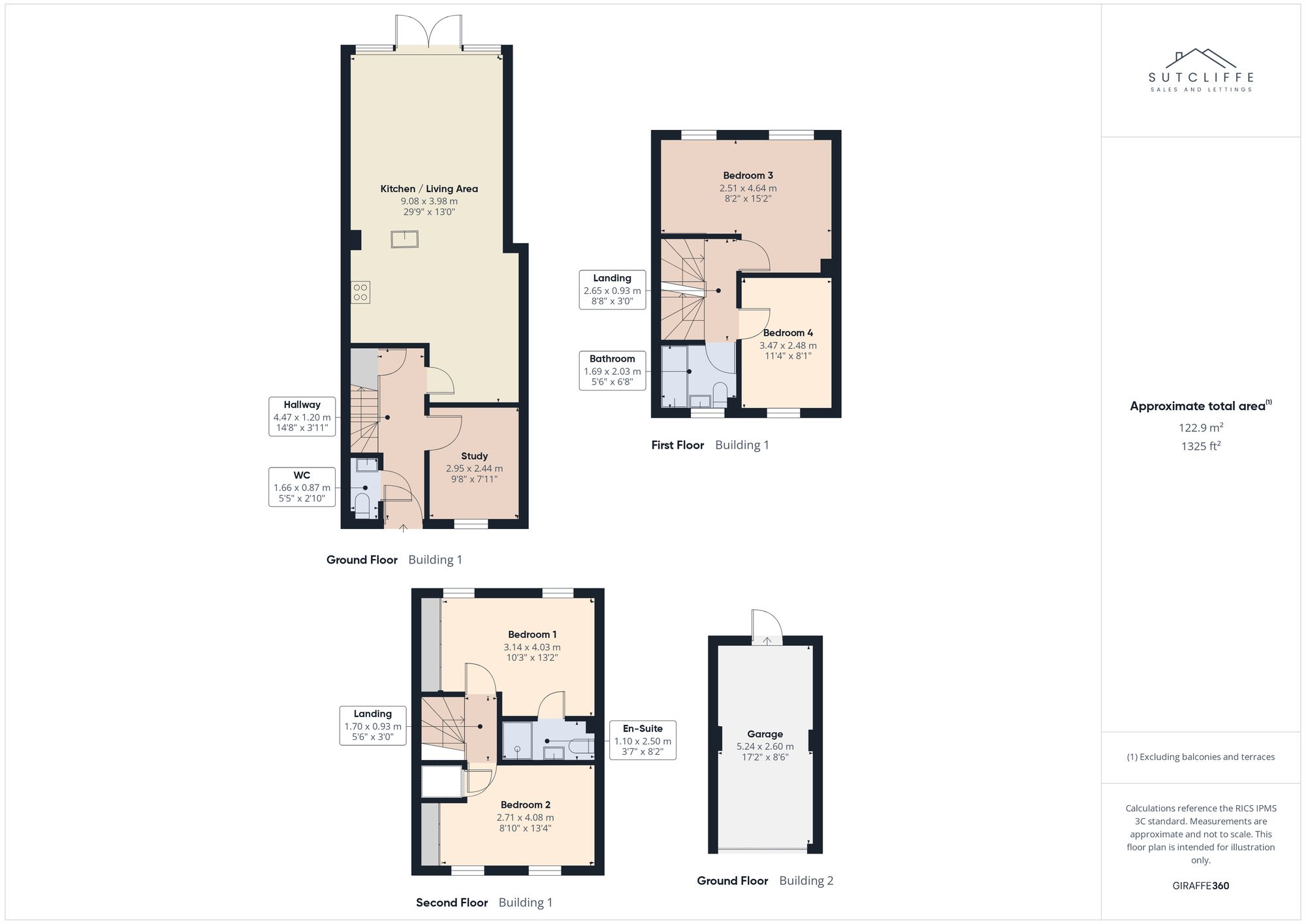 Spalding Avenue, Garstang, PR3 floorplan