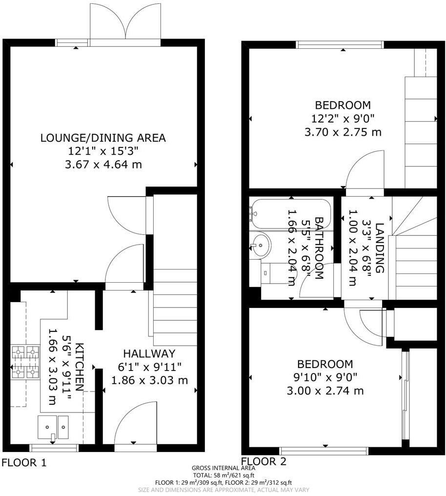 Turnberry Drive, Hailsham floorplan