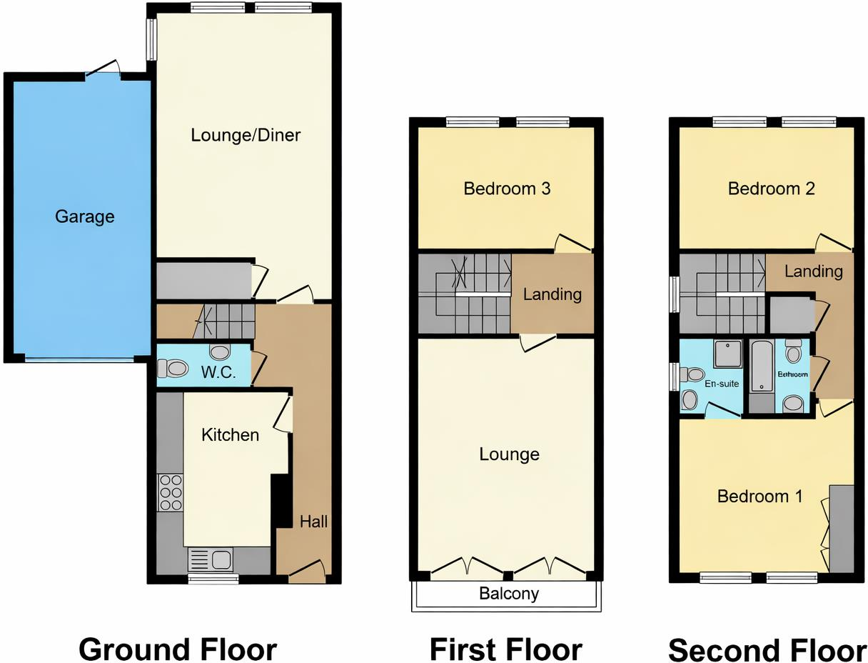Orion Avenue, Priddy's Hard, Gosport floorplan