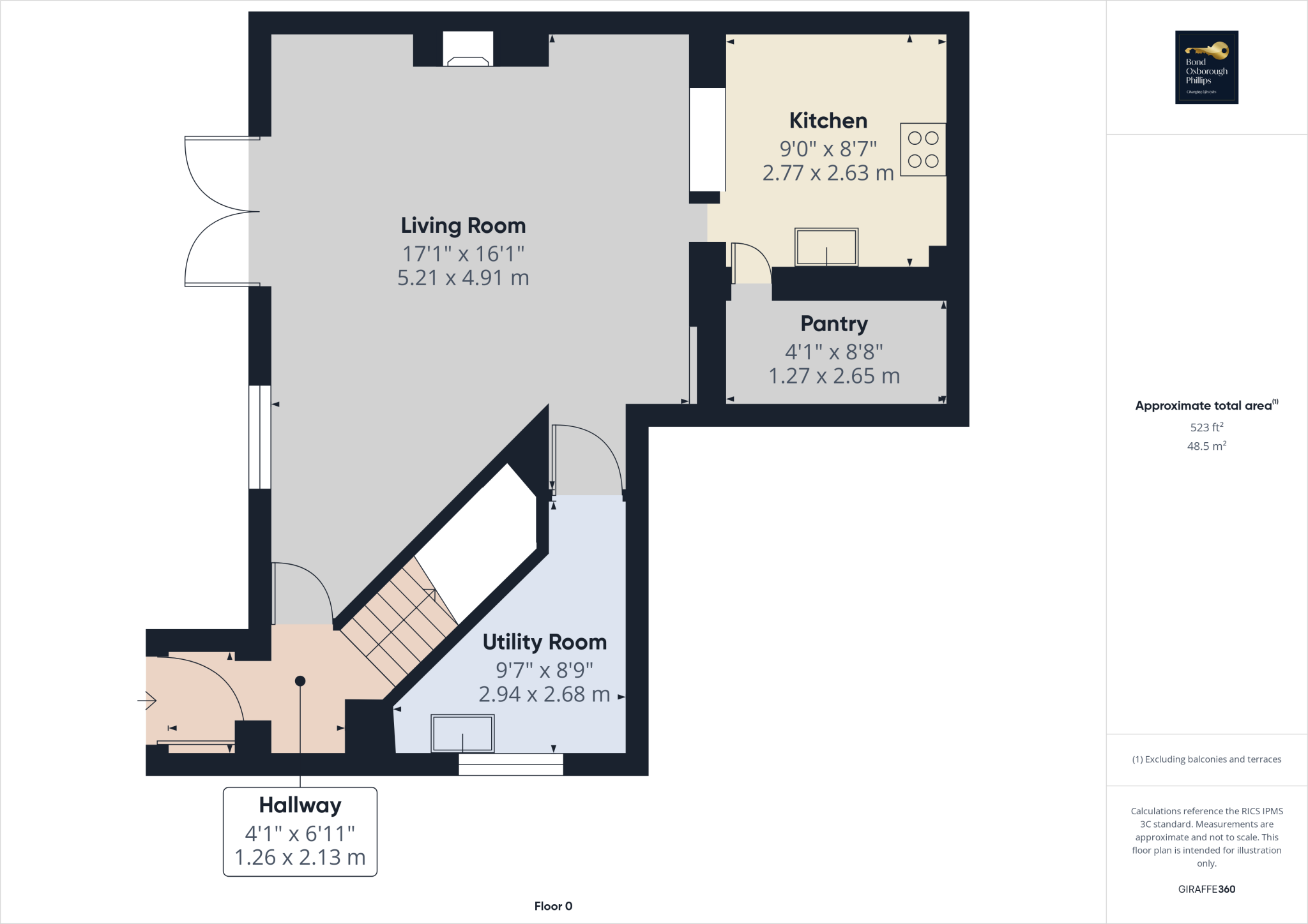 Port Isaac, Cornwall floorplan